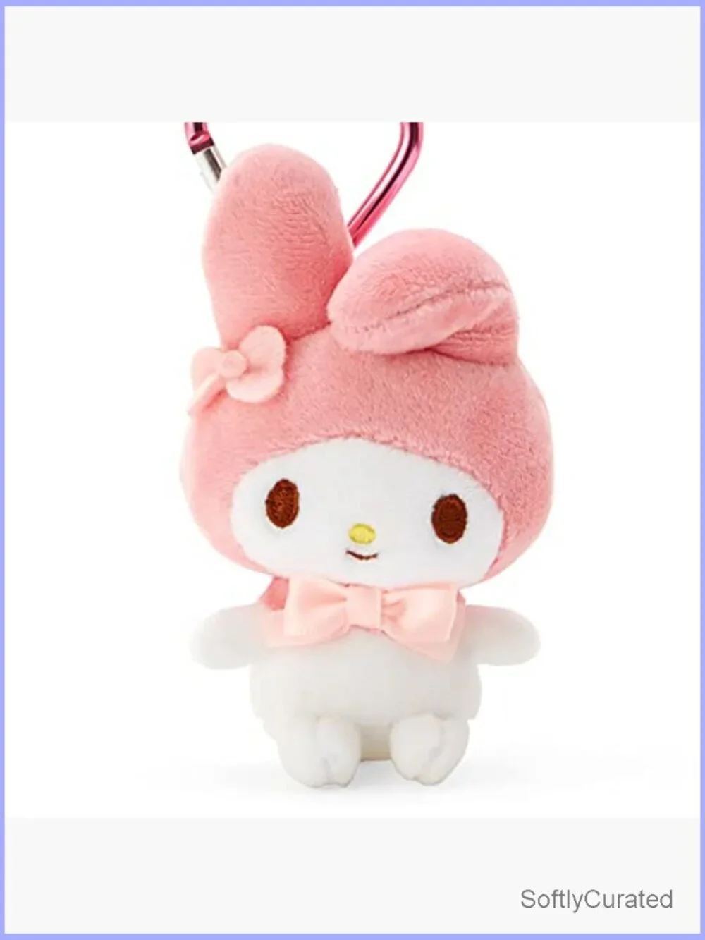Sanrio Mini Mascot Holder Keychain Plush Strap Bag Charm